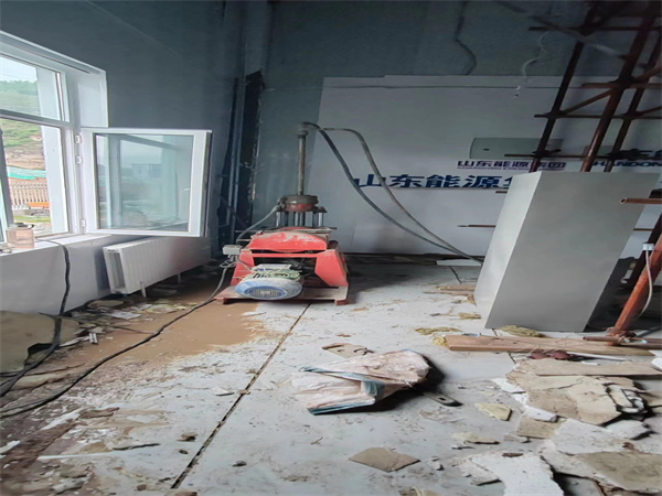 汝阳地基基础下沉墙体裂缝加固注浆顶升施工